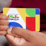 Cartão do programa Bolsa Família