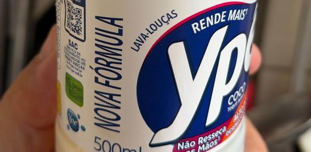 Detergente Ypê de lote com final 1