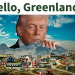 Trump publica imagem 'segurando' Groenlândia em meio a pressão por controle da ilha