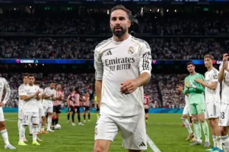 Com gol de Mbappé e homenagem a Carvajal, Real Madrid vence Athletic Bilbao