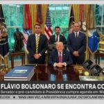 Flávio Bolsonaro diz que pediu a Trump para classificar PCC e CV como grupos terroristas