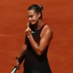 Sabalenka vence e segue em busca de título inédito em Roland Garros