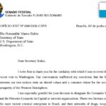 Flávio Bolsonaro divulga carta enviada a Rubio contra nova proposta dos EUA de tarifas ao Brasil; leia íntegra