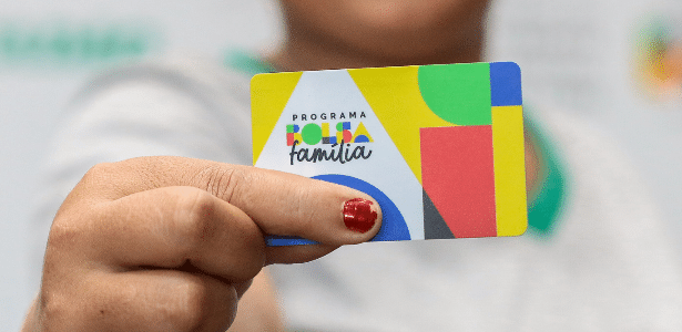 Cartão do programa Bolsa Família