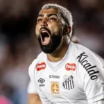 Gabigol é punido pelo STJD por gesto obsceno em jogo do Santos