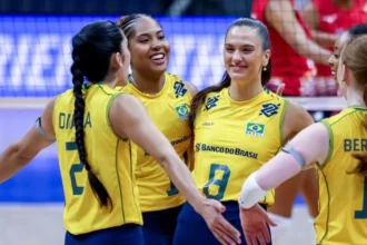 Brasil bate República Dominicana e vence 2ª seguida na VNL Feminina