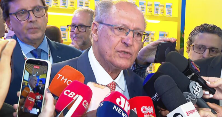 Alckmin diz que governo tentará evitar tarifa dos EUA