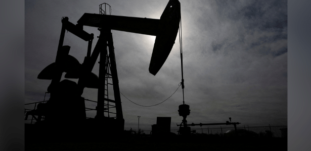 18.fev.25 - Campo de petróleo da Bacia do Permiano, perto de Midland, Texas, EUA