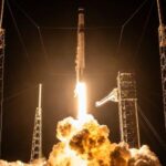 Foguete Falcon 9, da SpaceX - Empresa faz a maior oferta pública inicial de ações (IPO) da história