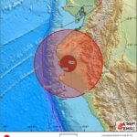 Terremoto de magnitude 5,5 atinge fronteira entre Peru e Equador