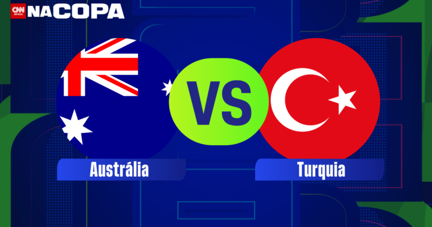 Austrália x Turquia: horário e onde assistir ao jogo da Copa do Mundo