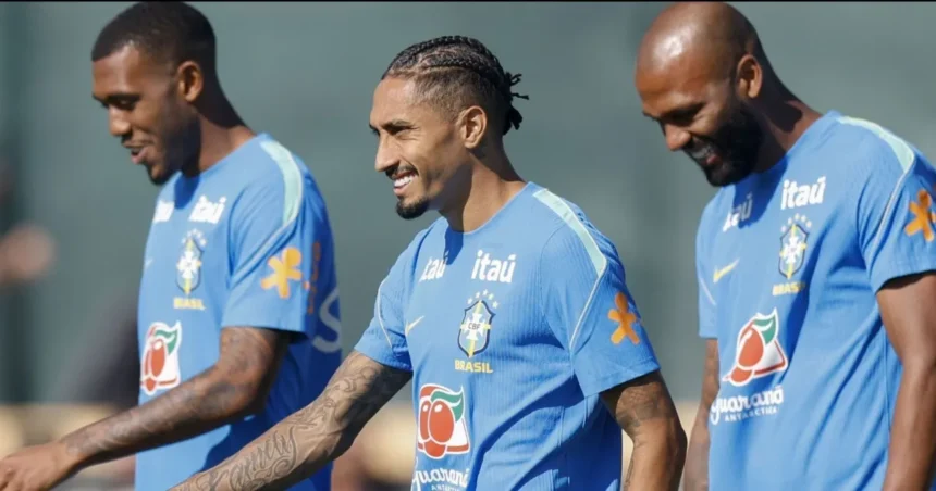 Após empate, Seleção treina com clima leve e sinaliza mudanças em campo