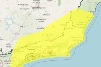 Mais de 100 cidades de MG podem ser atingidas por chuva de granizo