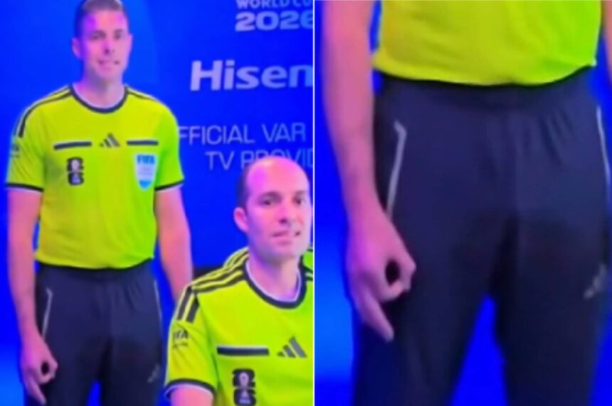 Fifa nega infração de árbitro acusado de fazer gesto 'neonazista' em transmissão