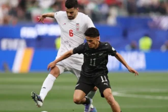 Em jogo agitado, Irã e Nova Zelândia ficam no empate pela Copa do Mundo