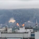 Ataque de drones atinge refinaria em Moscou; Kiev também sofre bombardeio