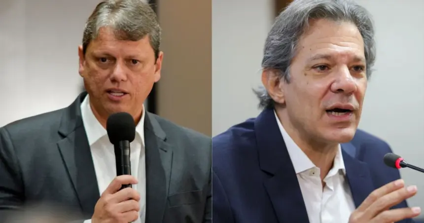 Paraná Pesquisas: no 2º turno em SP, Tarcísio tem 51,4%; Haddad, 37,9%