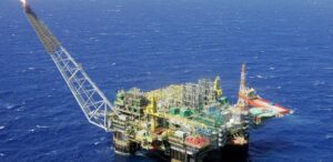 P-52, plataforma da Petrobras na Bacia de Campos, no Rio de Janeiro