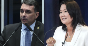 Flávio parabeniza Keiko após candidata obter vantagem irreversível no Peru