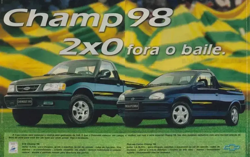 Copa do Mundo: relembre os carros nacionais que homenagearam o mundial