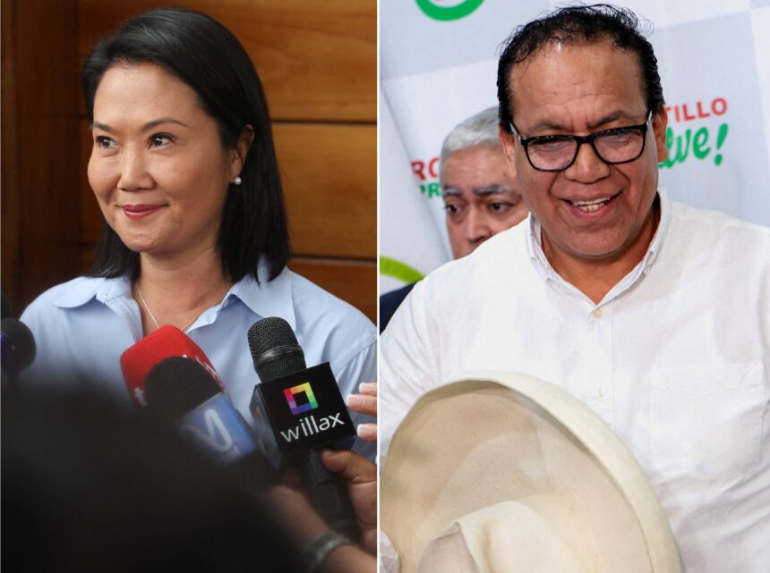 Peru vai anunciar resultado do segundo turno até 3 de julho; Keiko Fujimori está à frente na contagem de votos