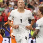 Haaland sobre chances da Noruega contra o Brasil na Copa: "Pequenas"