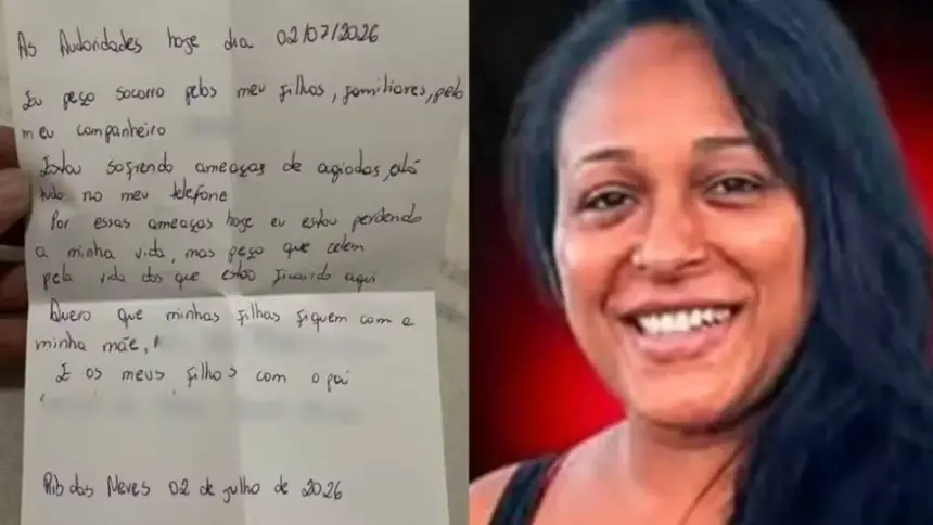 Ex-mulher do goleiro Bruno deixou carta antes de desaparecer; veja