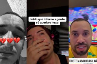 Famosos comentam derrota do Brasil na Copa do Mundo: "Coração quebrado"
