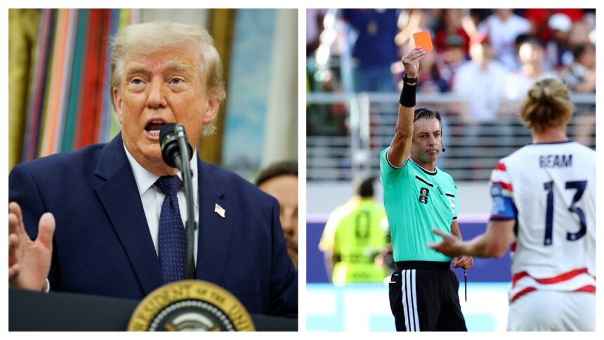 Trump recebeu e levou à Fifa acusações sem evidências contra árbitro brasileiro Raphael Claus, diz NYT