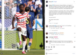 Balogun pede desculpas pela eliminação dos EUA na Copa: 'Decepcionamos vocês'