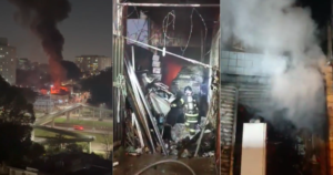 Incêndio atinge residência no Sacomã em SP