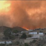 Incêndio florestal na Espanha: Casal é resgatado com queimadura grave