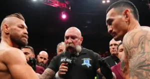 UFC 329: Conor McGregor sofre lesão no joelho e perde por nocaute técnico