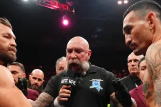 UFC 329: Conor McGregor sofre lesão no joelho e perde por nocaute técnico