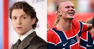 Tom Holland diz ter sido ignorado por Erling Haaland, atacante da Noruega