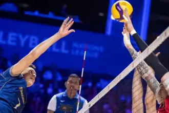 Brasil perde para Polônia e se aproxima de eliminação na VNL Masculina