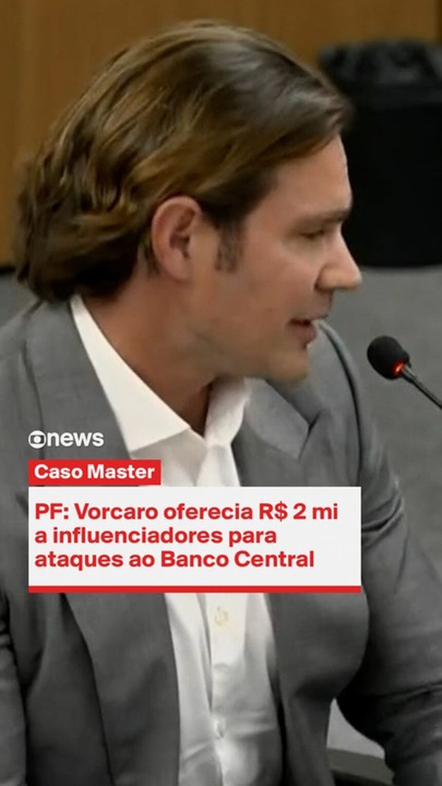 PF aciona Interpol para rastrear bens de Vorcaro nos EUA e Europa