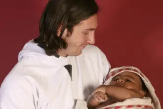 Veja todas as imagens do ensaio entre Lionel Messi e Lamine Yamal