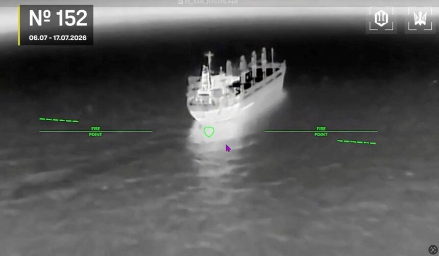 Ucrânia diz ter atingido dois petroleiros russos no Mar Negro
