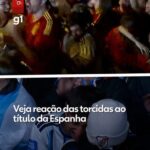 VÍDEOS mostram euforia na Espanha e choro na Argentina por final da Copa do Mundo