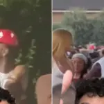 Virginia e Vini Jr. deixam show de Bad Bunny às pressas após chuva forte