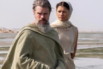 Matt Damon e Zendaya em A Odisseia, de Christopher Nolan