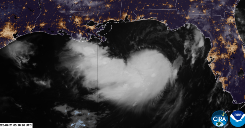 Tempestade tropical "Bertha" chega nos EUA com ventos acima de 90km/h
