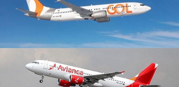 Gol e Avianca são controladas pelo Grupo Abra