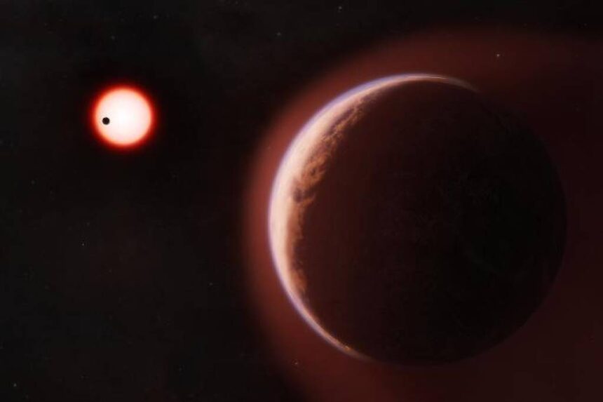 Atmosfera em planeta de anã vermelha avança busca por vida - 26/07/2026 - Mensageiro Sideral