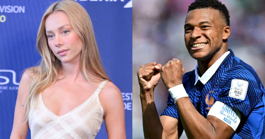 Em aparição rara, Ester Expósito e Mbappé são flagrados abraçados em Paris