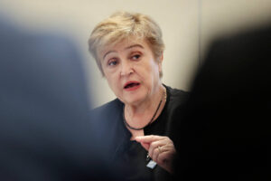 FMI: Georgieva alerta para impacto da IA no emprego - 12/10/2026 - IA